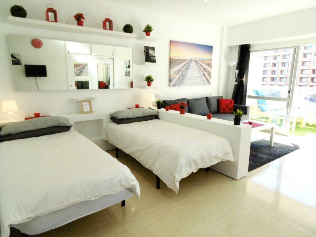 Appartement 1St Lign On The Beach Fuengirola Exterior foto
